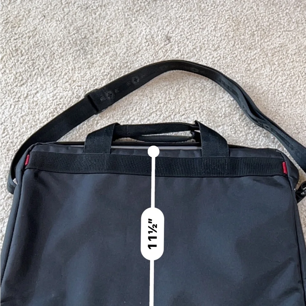 Swiss Gear Black Nylon Laptop Case